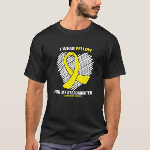 I Wear Yellow For My Stepdaughter Endometriosis Aw T-Shirt