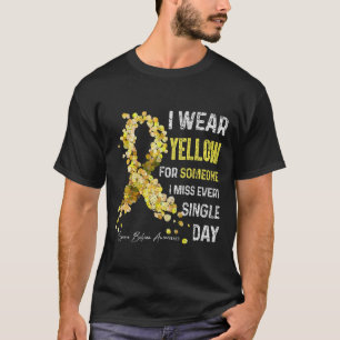 I Wear Yellow For Someone Spina Bifida Awareness T-Shirt