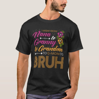 I went from Nana to Granny to Grandma to G Mum to  T-Shirt