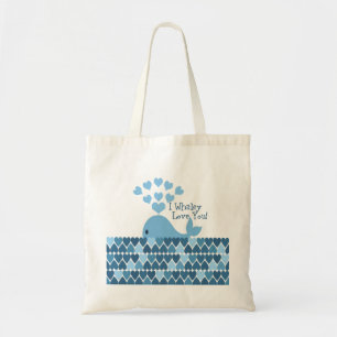 I Whaley Love You! Blue Tote Bag