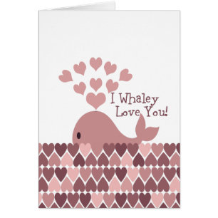 I Whaley love you pink hearts