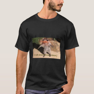 I will always choose violence racoon T-Shirt