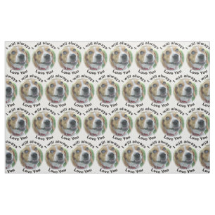 I Will Always Love You Beagle Fabric