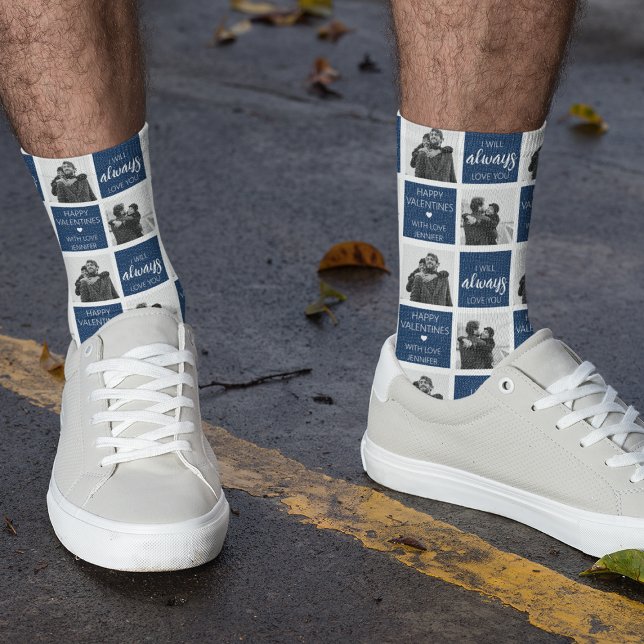 I Will Always Love You Photo Socks (Creator Uploaded)
