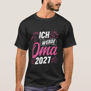 I WILL announce grandma 2027 pregnancy T-Shirt