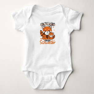 I Will Be Big Sister 2022 For Siblings Baby Bodysuit