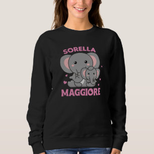 I Will Be Big Sister 2022 For Siblings Sweatshirt