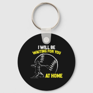 I Will Be Waiting For You At Home Softll Catcher Key Ring