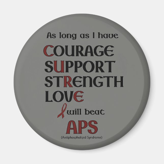 I will beat APS Magnet (Front)