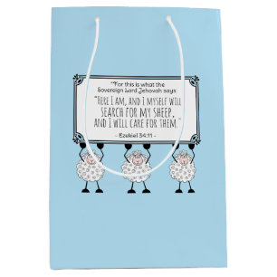 "I Will Care for My Sheep" Gift Bag
