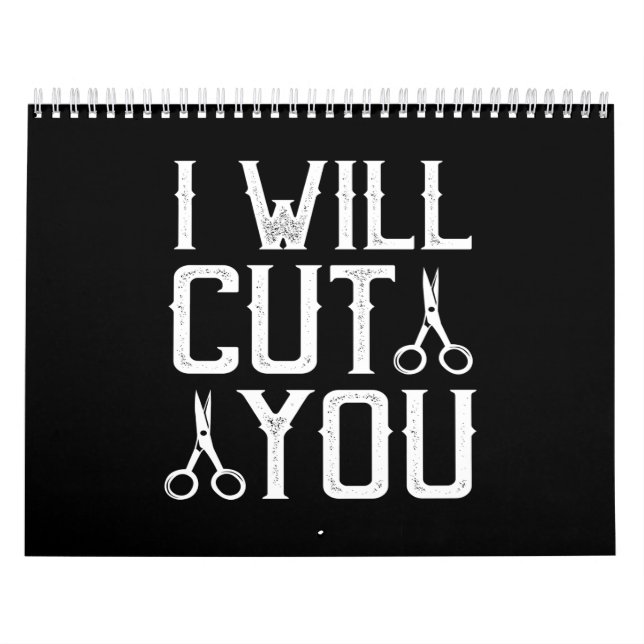 i will cut you calendar (Cover)