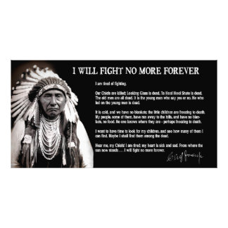 I Will Fight No More . . . Forever Photo Print