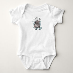 I will find you and i will lick you baby bodysuit