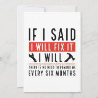 I Will Fix It