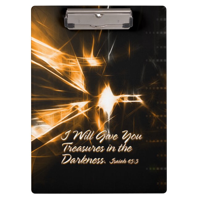 I Will Give You .. Clipboard Options (Front)