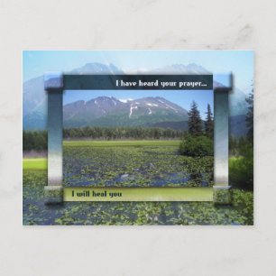 I Will Heal You Postcard