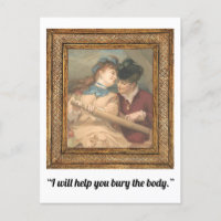"I Will Help You Bury the Body" Funny Vintage
