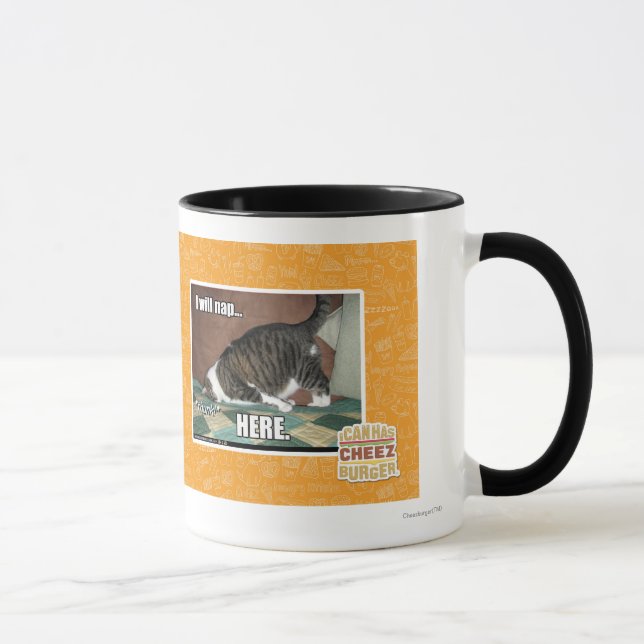 I will nap here mug (Right)