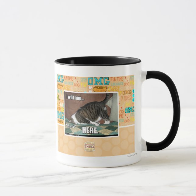 I will nap here mug (Right)