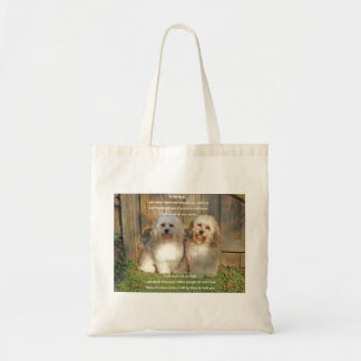 I will never leave you tote bag
