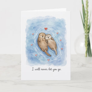 I Will Never Let You Go Greeting Card
