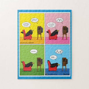 I Will Never Sleep Comic Jigsaw Puzzle