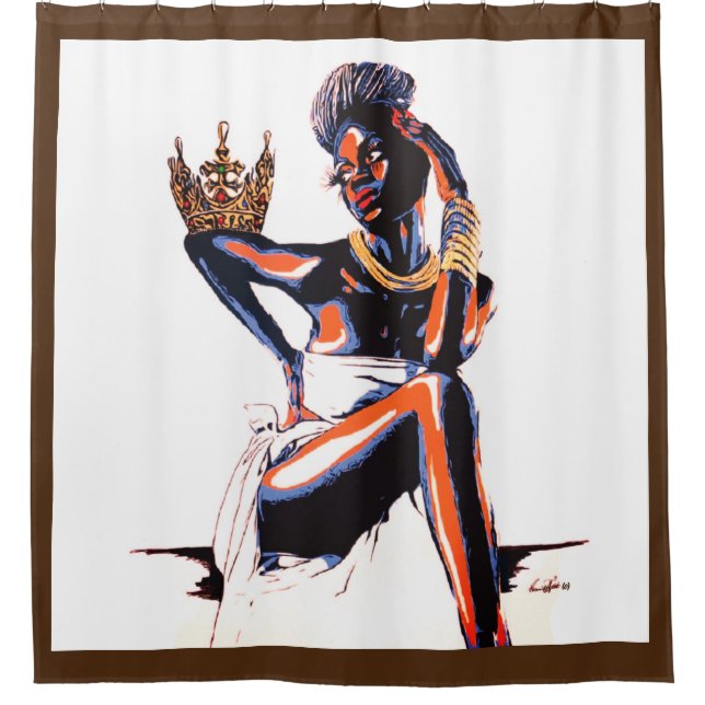 I Will Not Settle! -  Shower Curtain (Front)