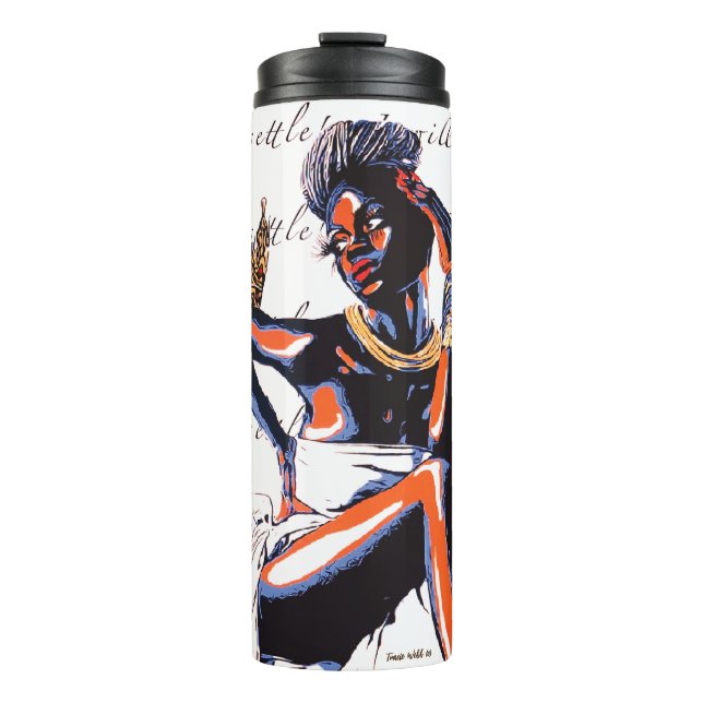 “I Will Not Settle!” Thermal Tumbler (Front)