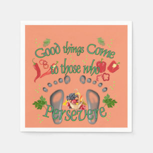 I will persevere napkin