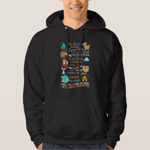 I Will Quilt On A Boat In The Train In A Box Hoodie