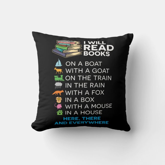 I will read books on a boat and everywhere reading cushion (Front)