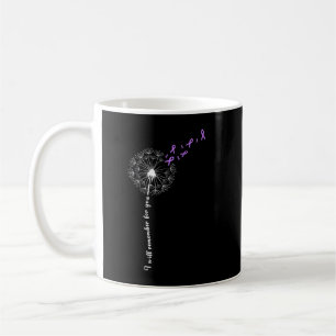 I Will Remember For You Dandelion Alzheimer Awaren Coffee Mug