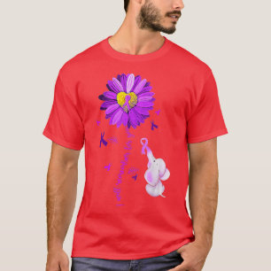 I Will Remember For You Elephant Alzheimers Awaren T-Shirt