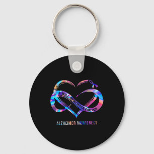 I Will Remember For You Heimerheimer Awareness 1 Key Ring