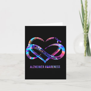 I-will Remember For You Heimerheimer Awareness Card