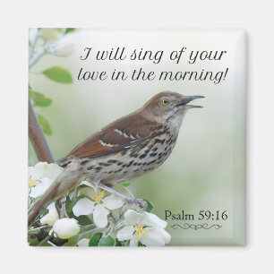 I will sing of your love! magnet