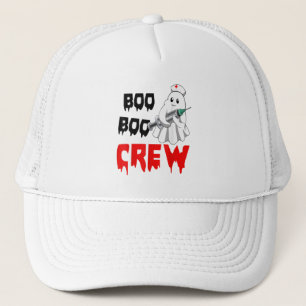 I Will Stab You Funny Ghost Nurse Halloween Nursin Trucker Hat
