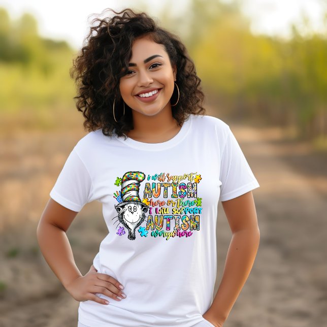 I Will Support Autism T-shirt (Creator Uploaded)