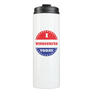 I Windsurfed Today Thermal Tumbler