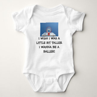 I WISH I WAS A LITTLE BIT TALLER BABY BODYSUIT