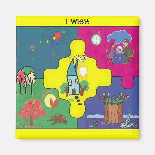 I WISH magnet (Front)
