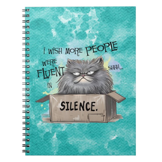 I wish more people were fluent notebook (Front)