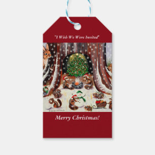 I Wish We Were Invited Gift Tag