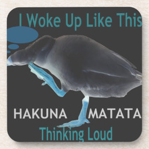 I Woke up Like This Hakuna Matata Coaster