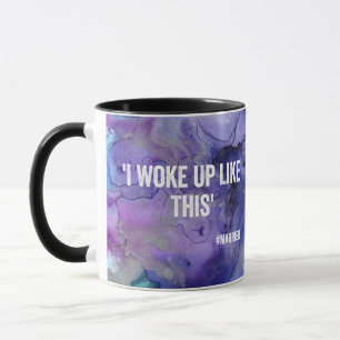 I Woke Up Like This #married Mug