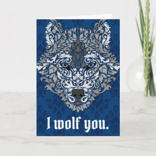 I Wolf You - Valentine's Day Card
