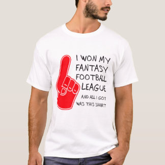 I Won at Fantasy Football T-Shirt