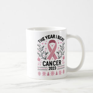 I Won Breast Cancer Survivor Women 2025 Funny Chri Coffee Mug