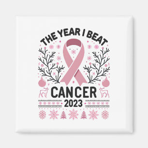 I Won Breast Cancer Survivor Women 2025 Funny Chri Magnet