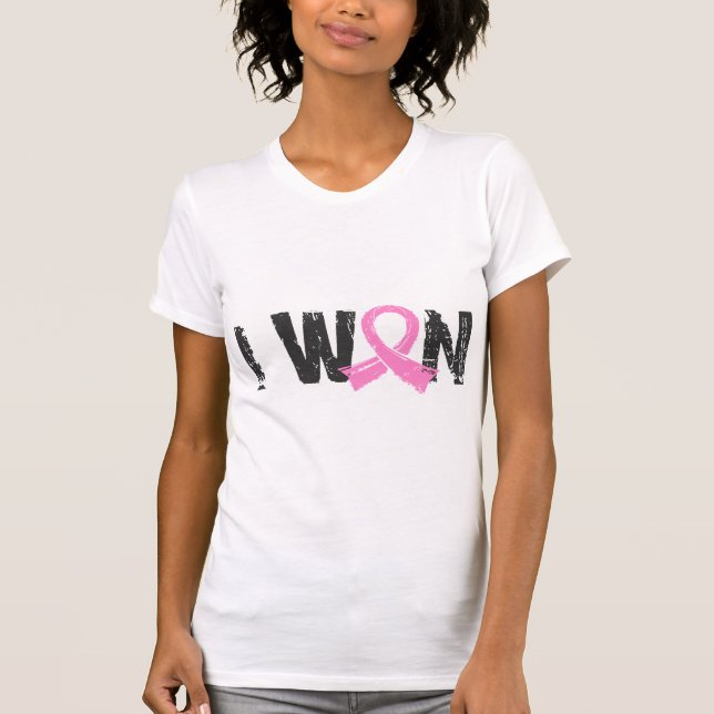 I Won Breast Cancer T-Shirt (Front)